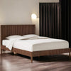 Amsterdam Solid Wood Queen Size Bed Furniselan - Grey-Finish