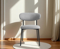 Ananta Embrace Accent Dining Study Chair - Dining Chair - Furniselan - Light-Grey