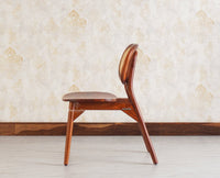 Antilia Solid Wood Dining Chair Set of two - Dining Chair - Furniselan - Maple-Finish