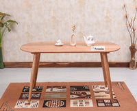 Antilia Solid Wood Four Seater Dining Set with Four Chairs - Dining Set - Furniselan