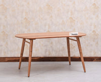 Antilia Solid Wood Four Seater Dining Set with Four Chairs - Dining Set - Furniselan