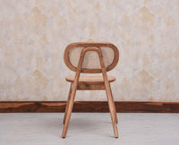 Antilia Solid Wood Four Seater Dining Set with Four Chairs - Dining Set - Furniselan