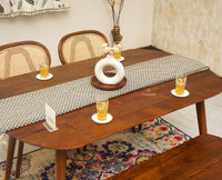 Antilia Solid Wood Four Seater Dining set with Two Chairs and Bench - Dining Set - Furniselan - Teak-Finish