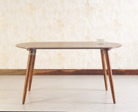 Antilia Solid Wood Four Seater Dining set with Two Chairs and Bench - Dining Set - Furniselan-Teak Finish