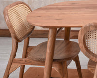 Antilia Solid Wood Four Seater Dining Table - Dining Set - Furniselan