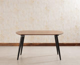 Antilia Solid Wood Four Seater Dining set with Two Chairs and Bench - Dining Set - Furniselan - Black Finish