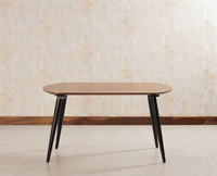 Antilia Solid Wood Four Seater Dining set with Two Chairs and Bench - Dining Set - Furniselan - Black Finish