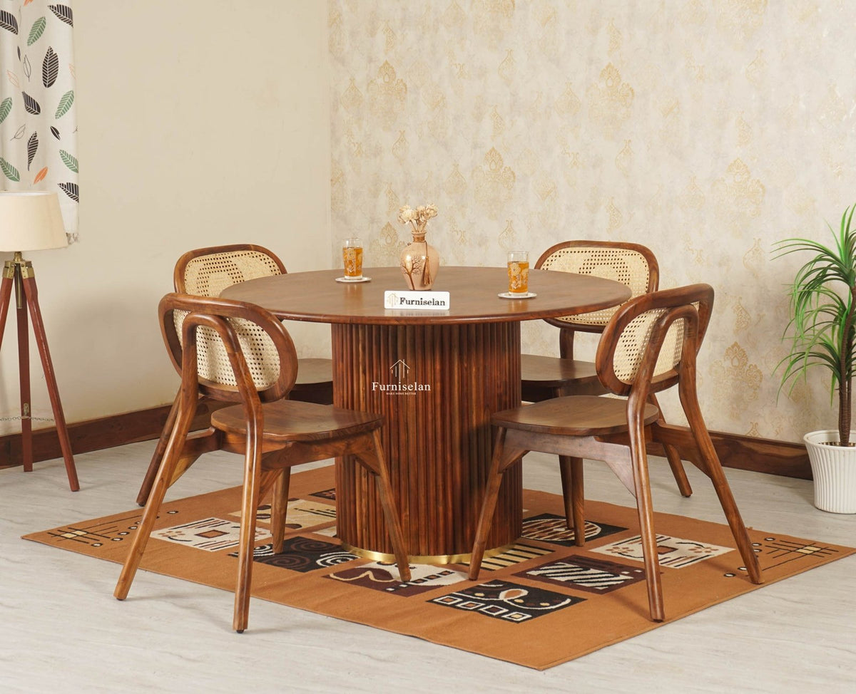 antilia-solid-wood-four-seater-round-dining-set-with-four-chairs-dining-set-furniselan-teak-finish