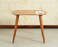 Antilia Solid Wood Four-Two Seater Dining Table Natural Finish