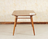 Antilia Solid Wood Six Seater Dining Table - Dining Set - Furniselan Teak Finish