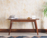Antilia Solid Wood Two Seater Bench - Dining Set - Furniselan - Teak-Finish