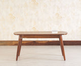 Antilia Wooden Six Seater Dining set with Four Chairs and Bench Furniselan Teak Finish