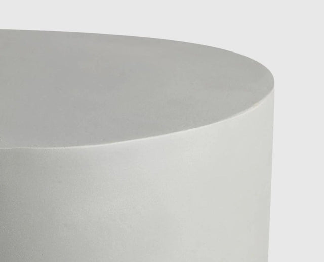 Apple Outdoor Accent Table Light Grey