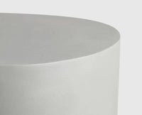 Apple Outdoor Accent Table Light Grey