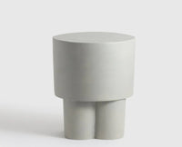 Apple Outdoor Accent Table Light Grey