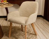 Ashford  Dining Chair – Modern Upholstered Dining Chair for Home & Café  Beige