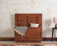 Athens Trunk Box Storage - Trunks & Cabinets - Furniselan - Teak-Finish 