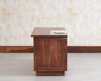 Athens Trunk Box Storage - Trunks & Cabinets - Furniselan - Teak-Finish 
