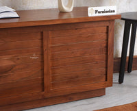 Athens Trunk Box Storage - Trunks & Cabinets - Furniselan - Teak-Finish 