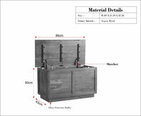 Athens Trunk Box Storage - Trunks & Cabinets - Furniselan