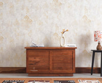 Athens Trunk Box Storage - Trunks & Cabinets - Furniselan - Teak-Finish 