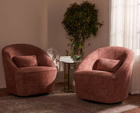 Aura Loop Sofa - Dining Chair - Furniselan - Rose-brown