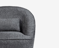 Aura Loop Sofa - Dining Chair - Furniselan  - Grey