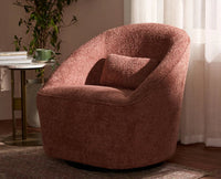 Aura Loop Sofa - Dining Chair - Furniselan - Rose-brown