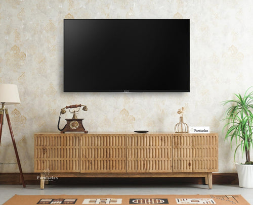 Austria Premium Edition Solid Wood Four-Door TV Cabinet