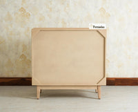 Austria Premium Edition Wooden Sideboard Cabinet-Two Door Furniselan Stoneblast Oak