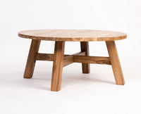 Ava Collins Outdoor Coffee Table  Light Brown (Big)