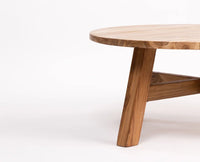 Ava Collins Outdoor Coffee Table Light Brown (Big)