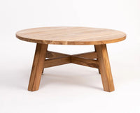 Ava Collins Outdoor Coffee Table Light Brown (Small)
