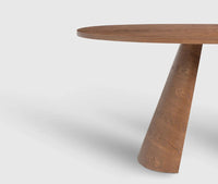 Averon 6 Seater Dining Table Dark Walnut