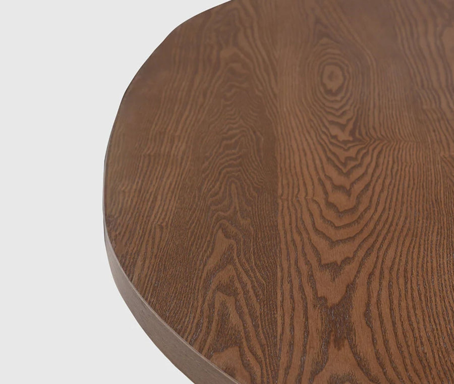 Averon 6 Seater Dining Table Dark Walnut
