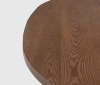 Averon 6 Seater Dining Table Dark Walnut