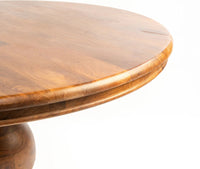 Averon Mango 4 Seater Wooden Dining Table Brown