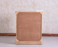 Bandra Solid Wood Rattan Bar Cabinet - Furniselan Natural Finish