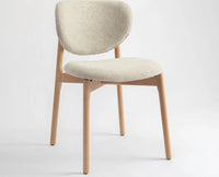 Beechline Dining Chair – Modern Upholstered Dining Chair for Home & Café Beige