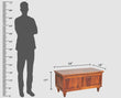 Belgium Solid Wood Trunk Box Furniselan