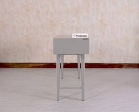 Bengaluru Solid Wood 3 Drawer Console Table - Console Table - Furniselan - Cool-Grey