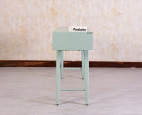 Bengaluru Solid Wood 3 Drawer Console Table - Console Table - Furniselan - Silt-Green