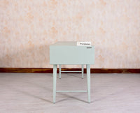 Bengaluru Solid Wood 3 Drawer Study Laptop Table - Console Table - Furniselan - Silt-Green