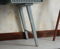 Bengaluru Solid Wood 3 Drawer Study Laptop Table Furniselan Cool Grey