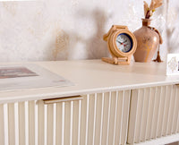 Bengaluru Solid Wood 3 Drawer Study Laptop Table - Console Table - Furniselan Frosty White