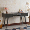 Bengaluru Solid Wood 3 Drawer Study Laptop Table - Console Table - Furniselan - Slate-Grey