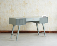 Bengaluru Solid Wood 3 Drawer Study Laptop Table With Chair Furniselan
