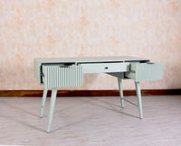 Bengaluru Solid Wood 3 Drawer Study Laptop Table With Chair - Console Table - Furniselan
