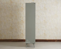 Bengaluru Solid Wood Bookshelf Cabinet four Doors Furniselan Cool Grey