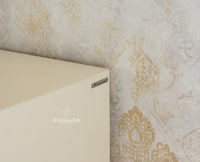 Bengaluru Solid Wood Bookshelf Cabinet four Doors - Bookshelf - Furniselan